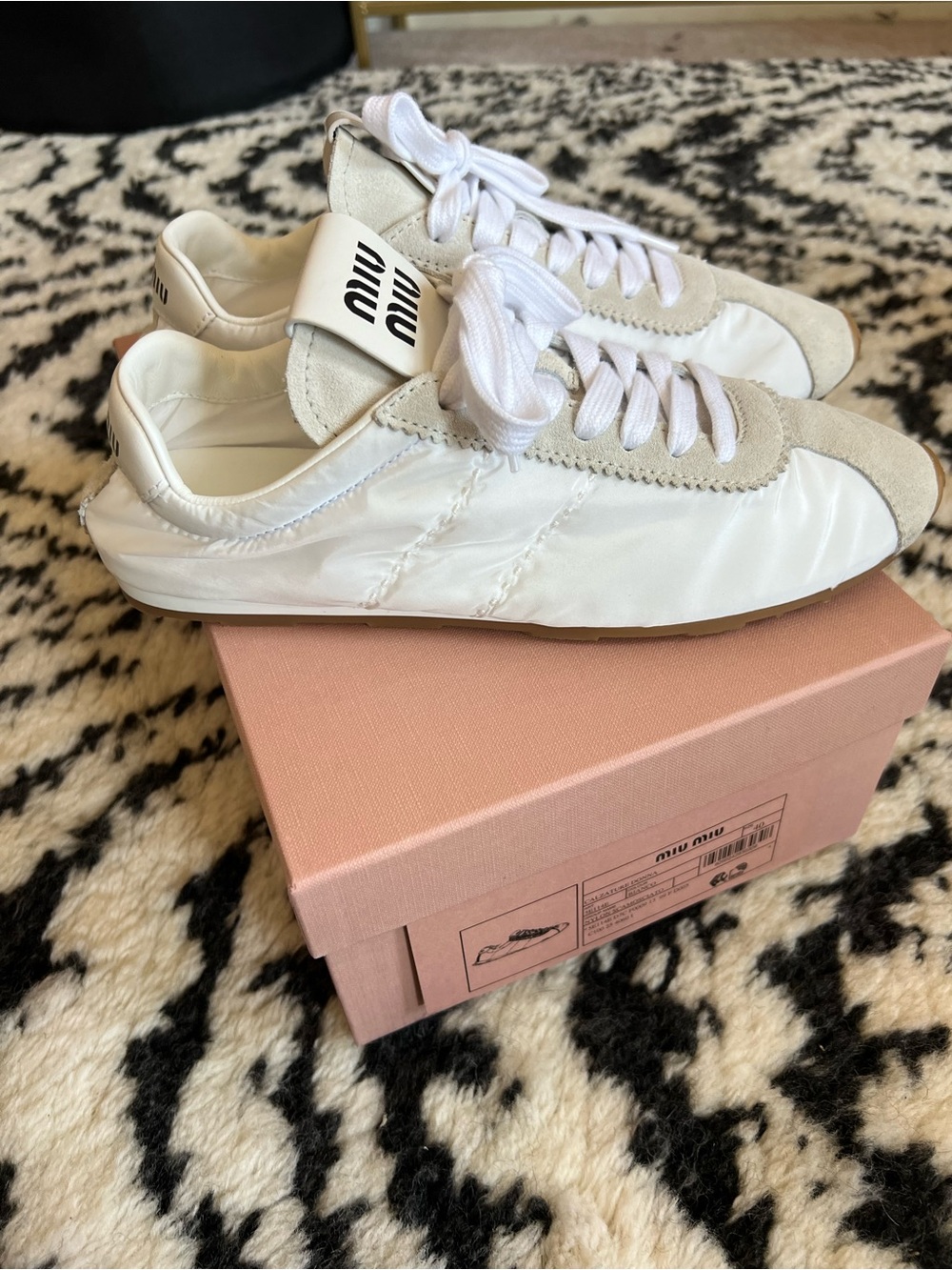 Miu Miu Plume Sneaker size 40